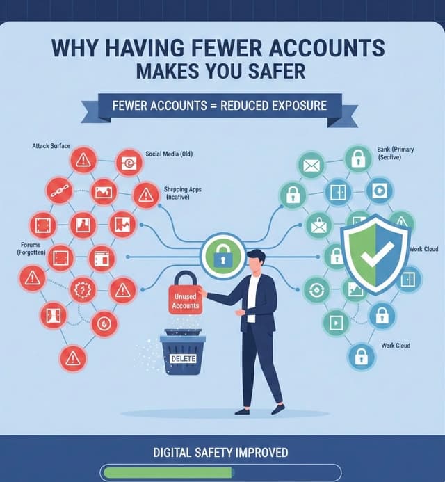 THE RISE OF CYBER MINIMALISM: WHY HAVING FEWER ACCOUNTS MAKES YOU SAFER