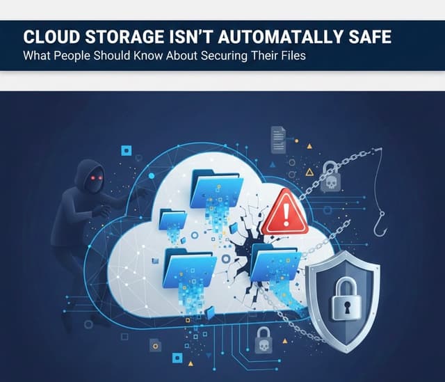 CLOUD STORAGE ISN’T AUTOMATICALLY SAFE: WHAT PEOPLE SHOULD KNOW ABOUT SECURING THEIR FILES